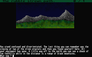 Elven Crystals Part II - Misanthropia atari screenshot